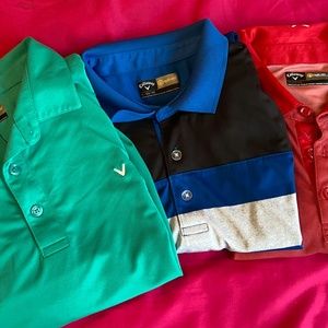 Callaway Xl Golf Shirts Optidri